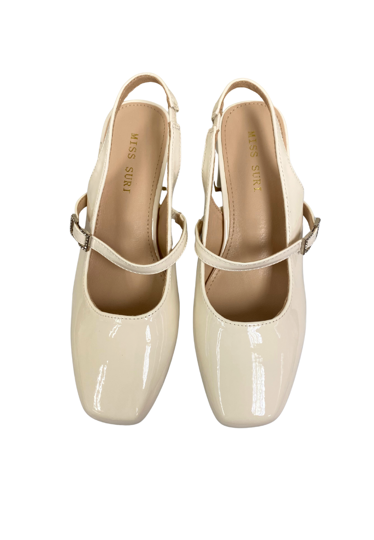 Marie heels by Miss Suri - Off-white