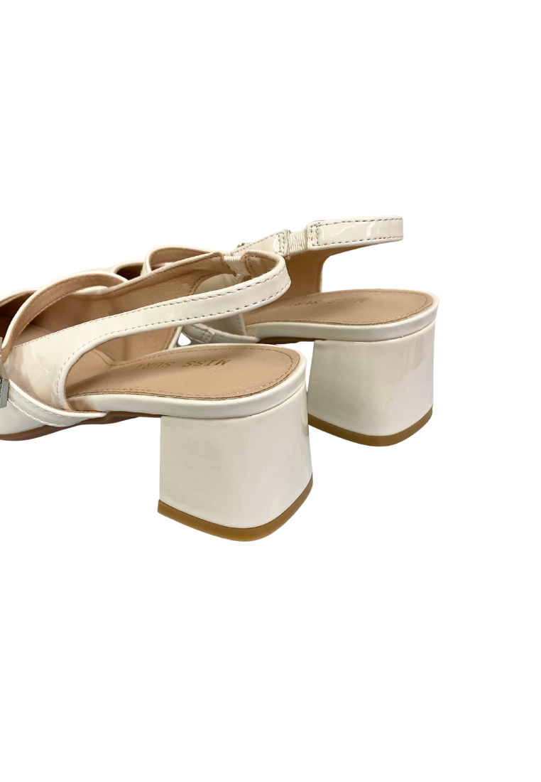 Marie heels by Miss Suri - Off-white