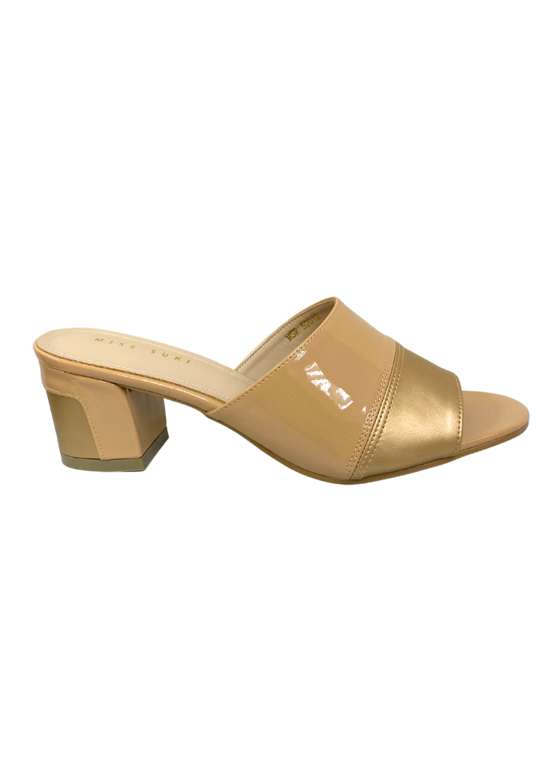 Dichro heels by Miss Suri - Gold