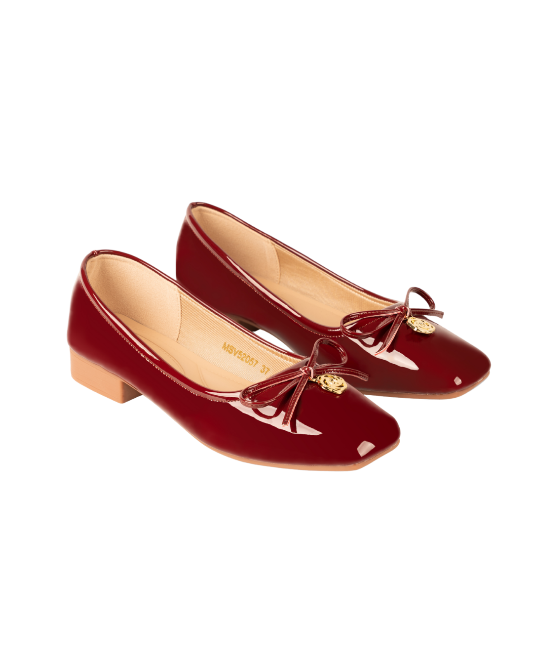 Dolly Dreams Bow Flat by Miss Suri- Black