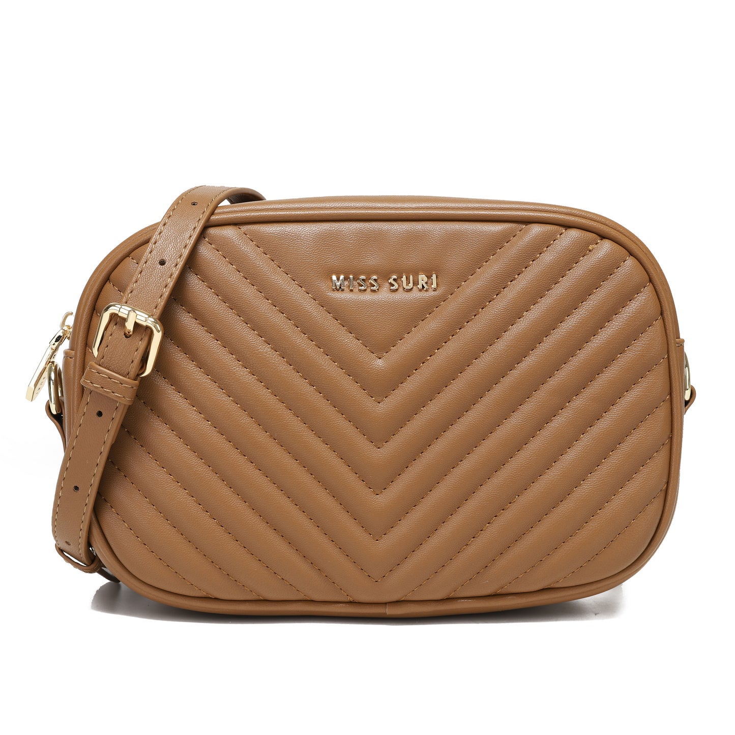 Dannie sling bag by Miss Suri - Brown