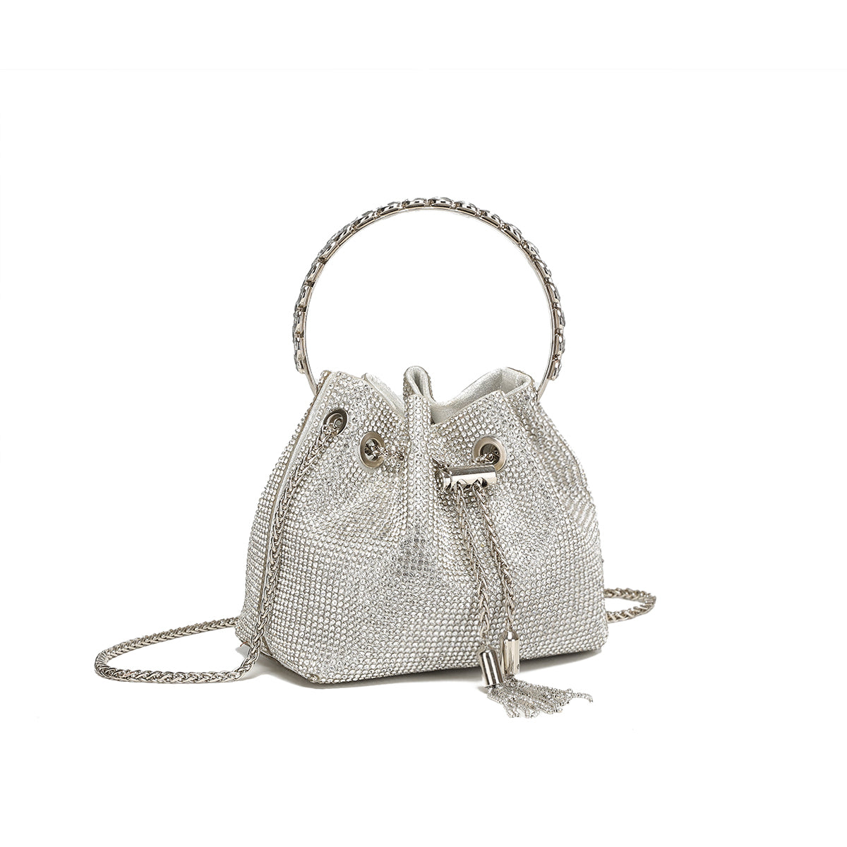 Silver dinner bag by IntanSuri
