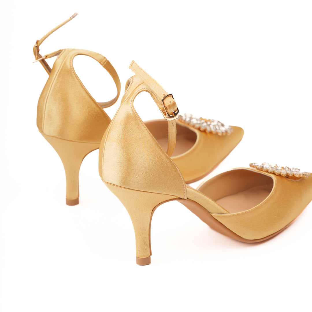 Rosalie Heels by IntanSuri - Gold