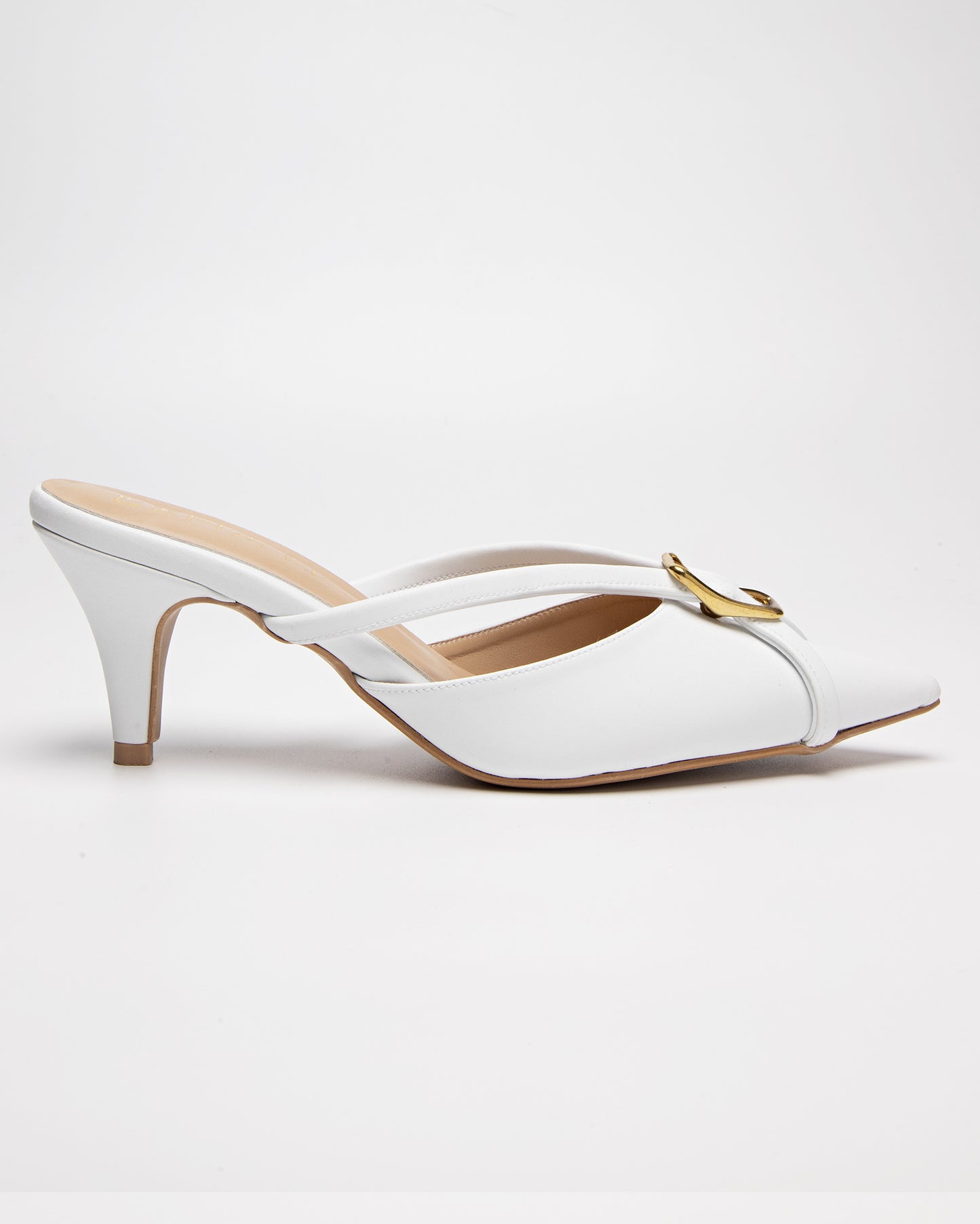 Capal Heel (White) - BEHATI x SURI