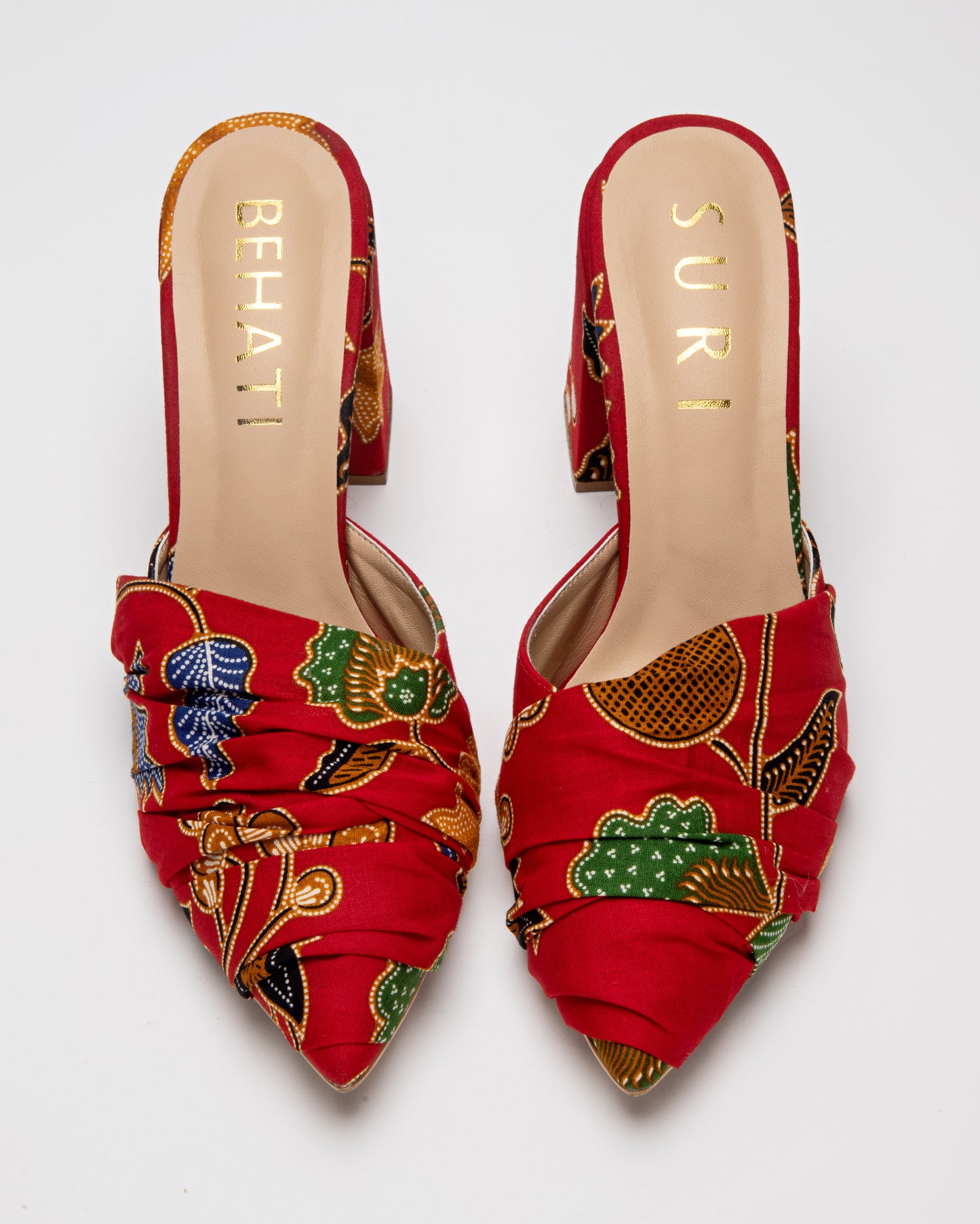 Batik Block Heel - BEHATI x SURI