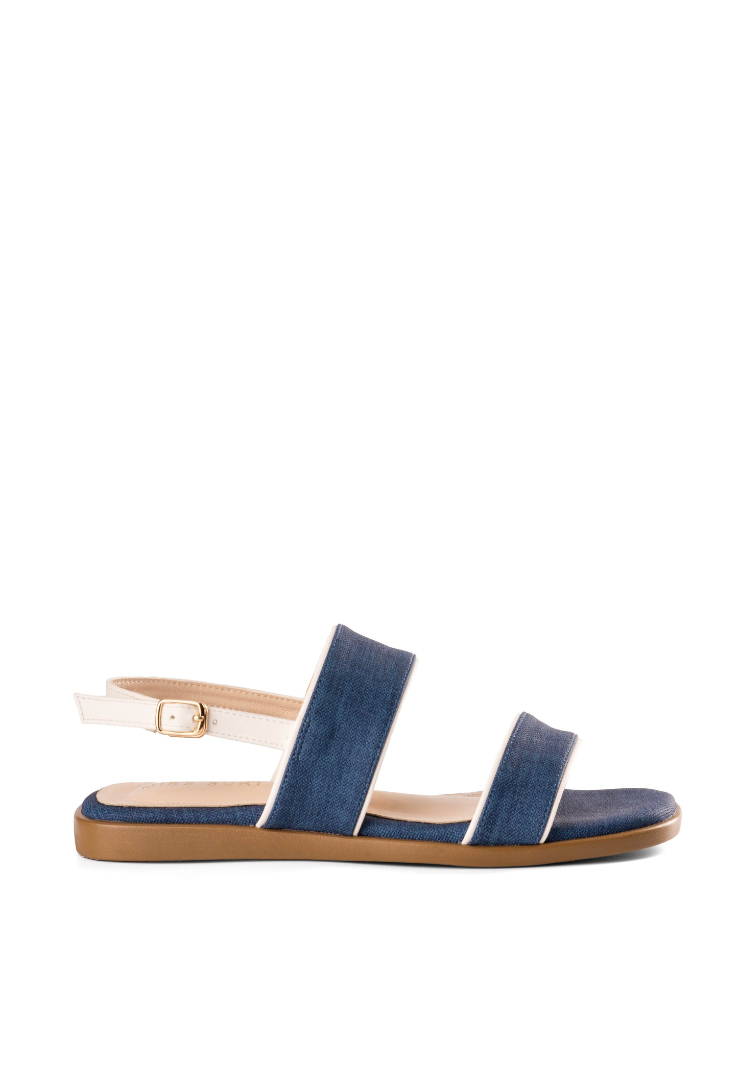 Denim Strap Sandals by Miss Suri