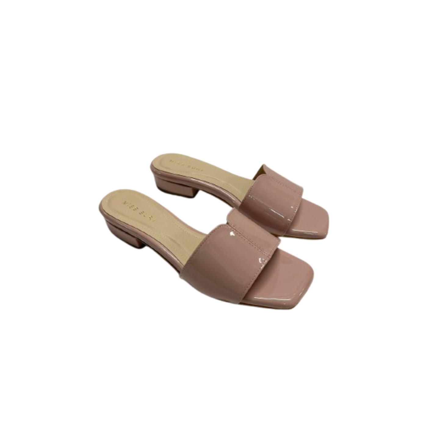 Suri Gloss Step Shoes by Miss Suri- Red