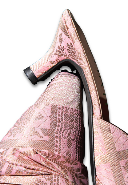 Saree Heels (Pink) - BEHATI x SURI