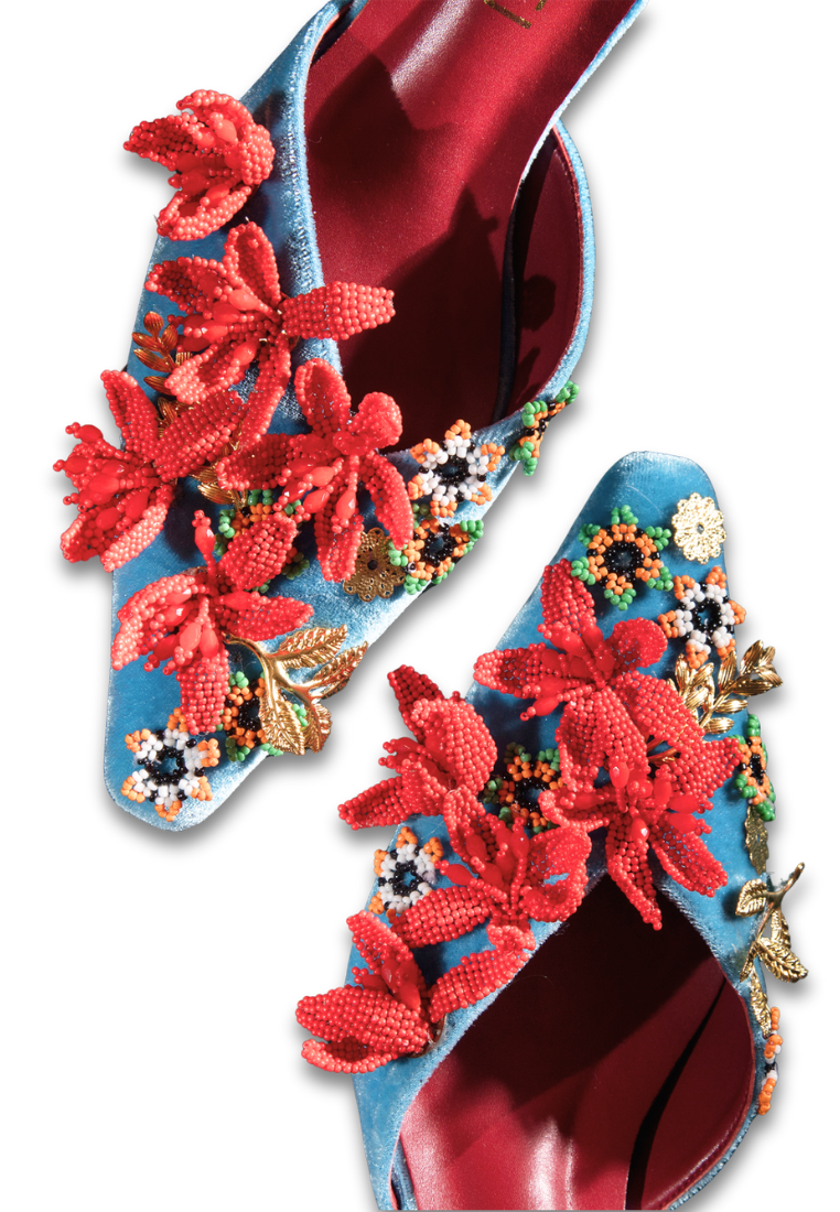 Manik Nyonya-Dayak Heels - BEHATI x SURI