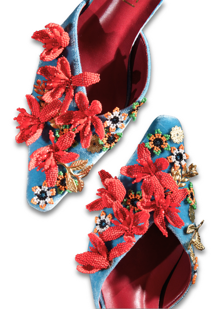 Manik Nyonya-Dayak Heels - BEHATI x SURI