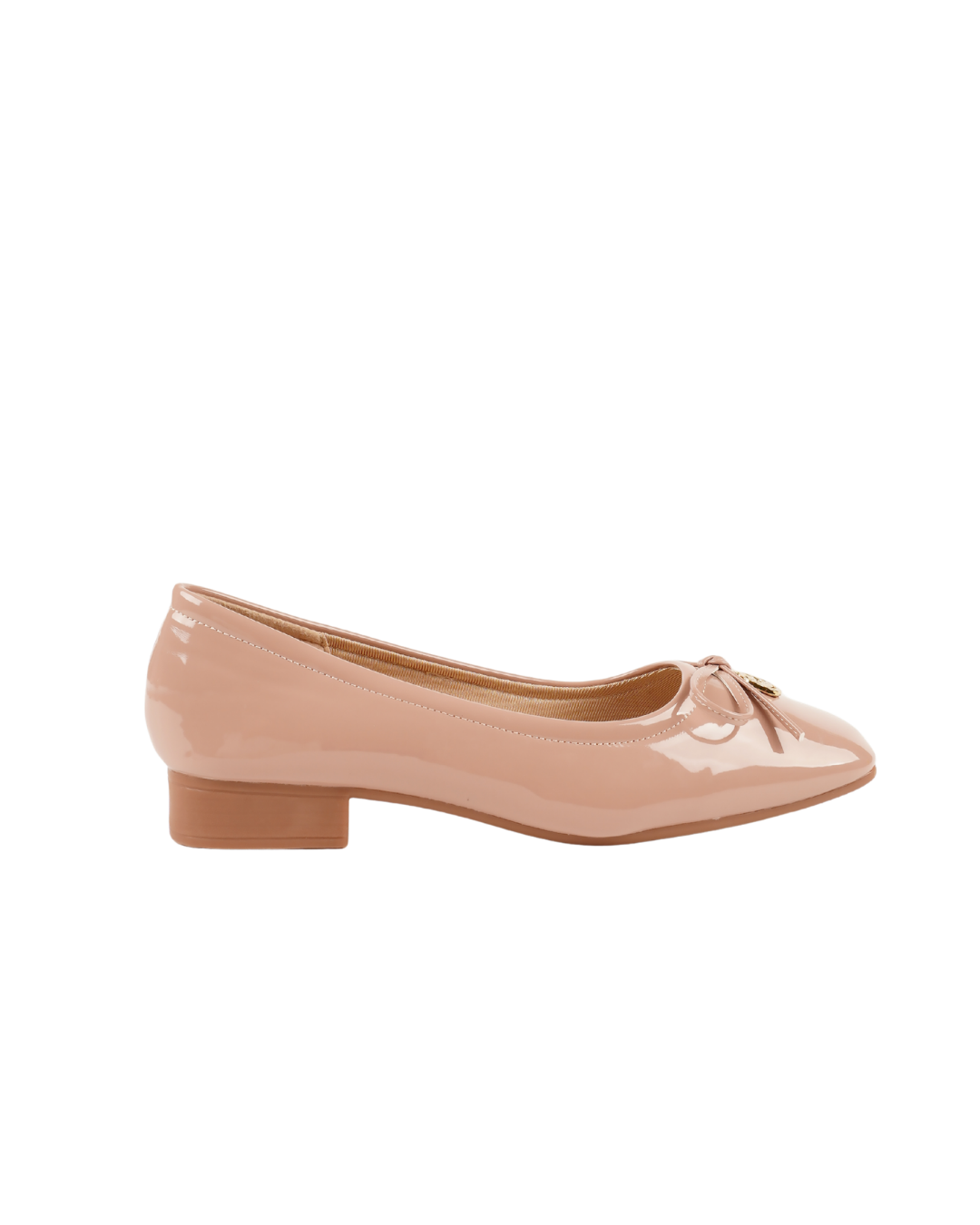 Dolly Dreams Bow Flat by Miss Suri- Pink