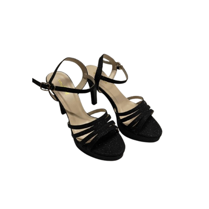 Luna Sparkel Heels by IntanSuri - Silver