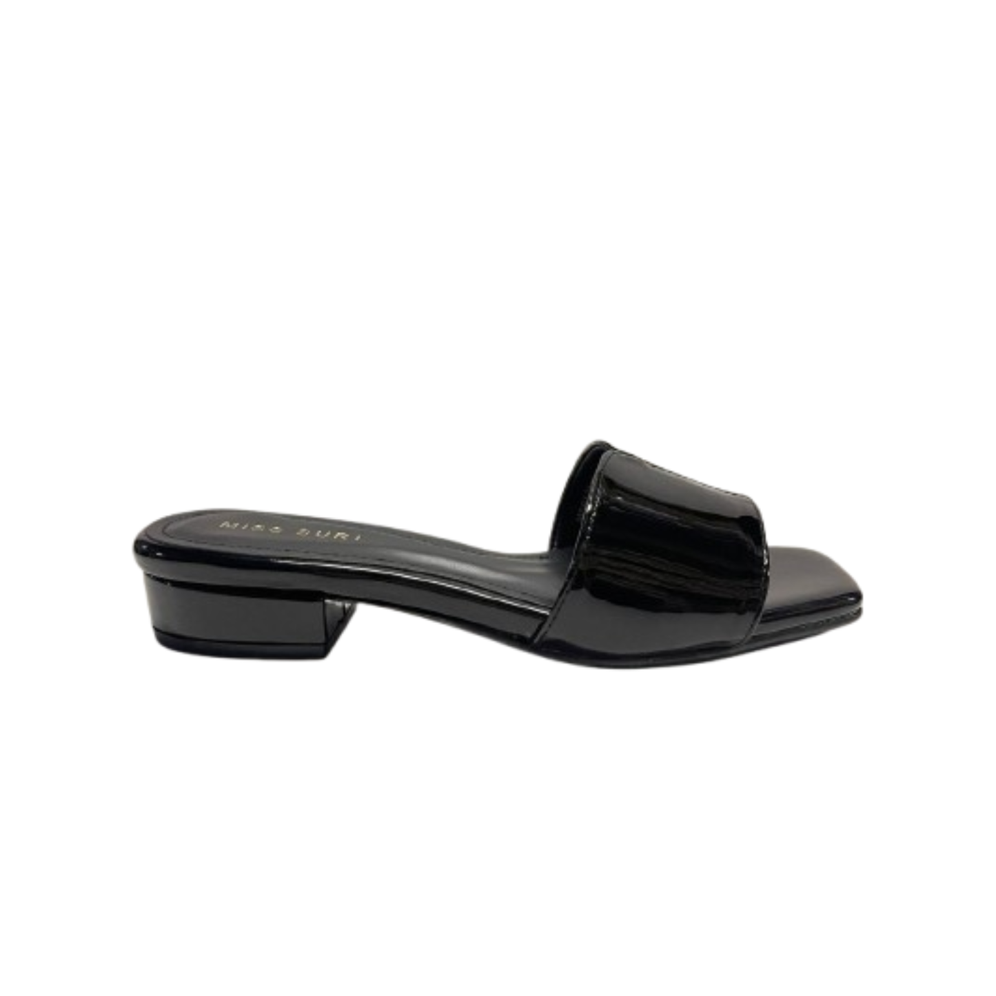 Suri Gloss Step Shoes by Miss Suri- Black