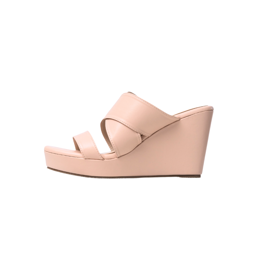 Cross Wedges by Miss Suri - Pink