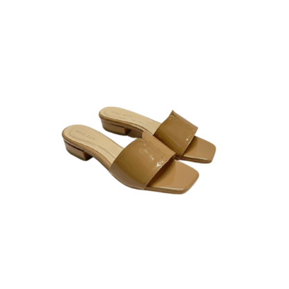 Suri Gloss Step Shoes by Miss Suri- Brown