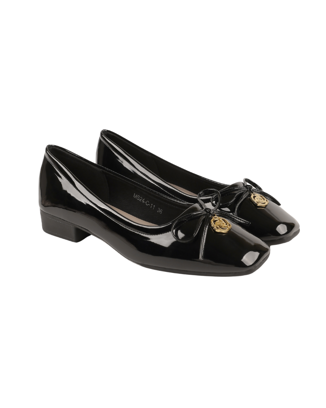 Dolly Dreams Bow Flat by Miss Suri- Maroon