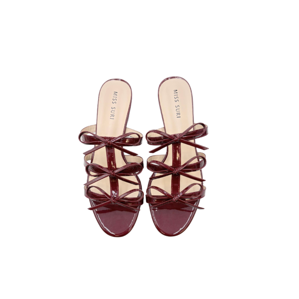 Lara Sandal by Miss Suri - Black