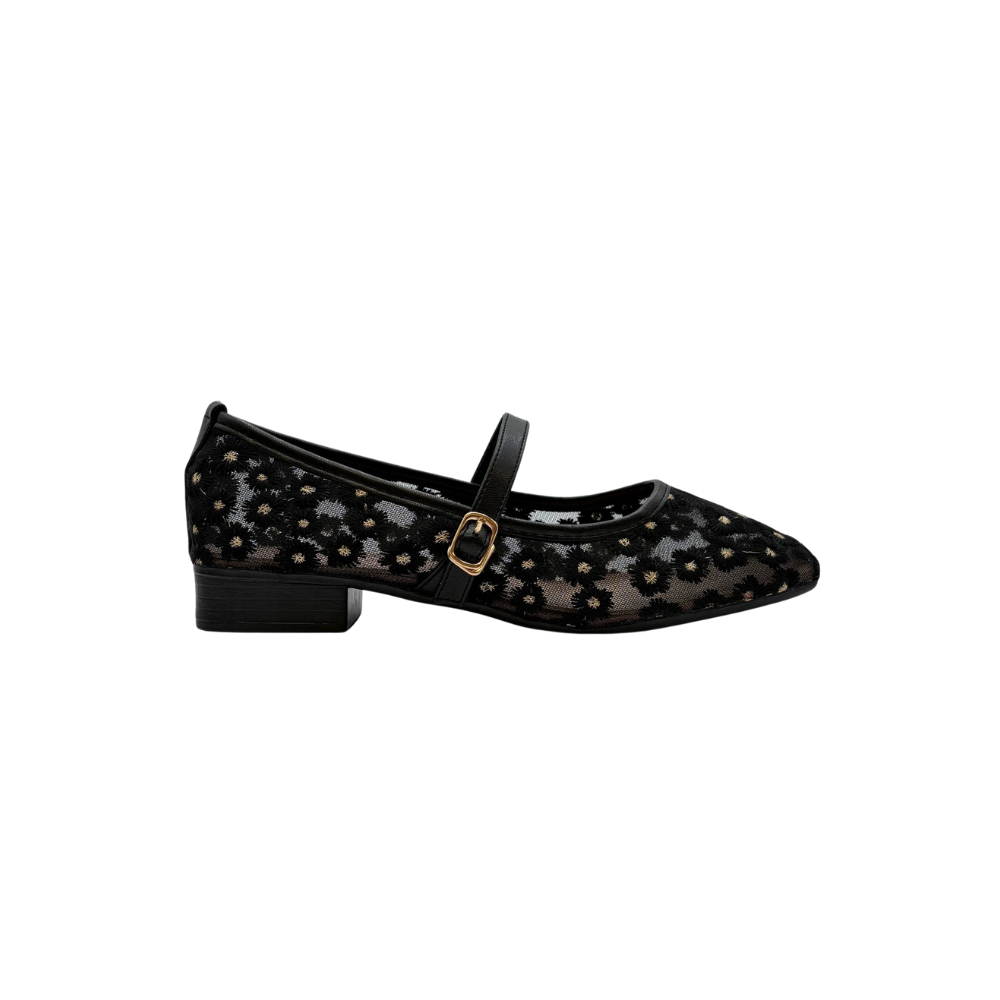 Della Ballet Flats - White