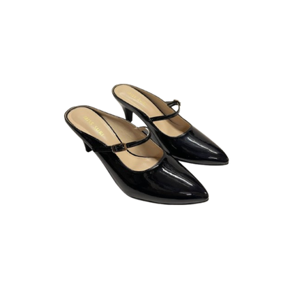 Classic Gloss Heels by Miss Suri - Black