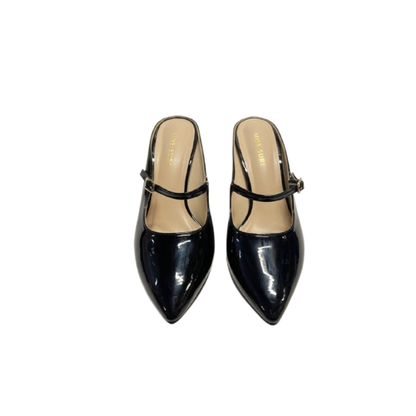Classic Gloss Heels by Miss Suri - Black
