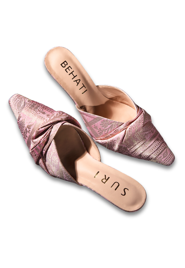 Saree Heels (Pink) - BEHATI x SURI