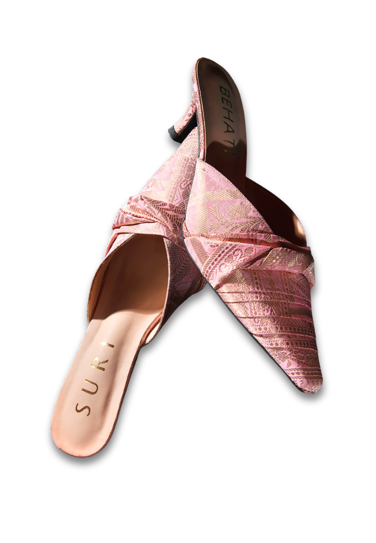 Saree Heels (Pink) - BEHATI x SURI