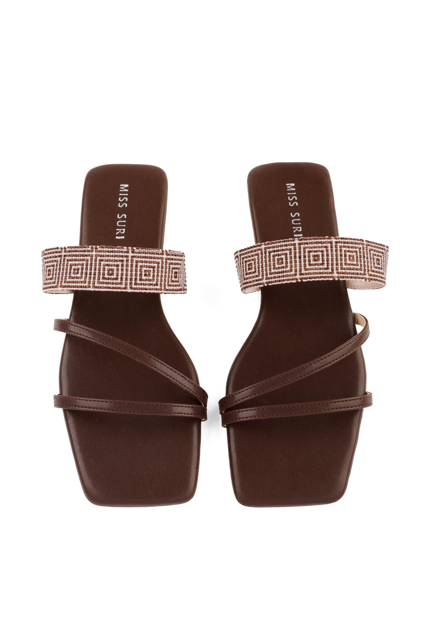 Alea Square Strap by Miss Suri - Brown