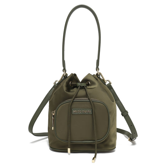 Rennie bucket bag by Miss Suri - Army Green