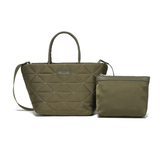 Rebecca tote bag by Miss Suri - Army Green