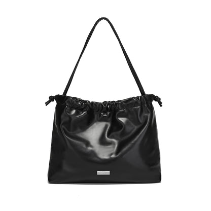 Drawstring Tote bag by Miss Suri - Green