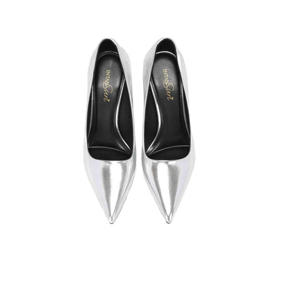 Miranda heels by IntanSuri - silver