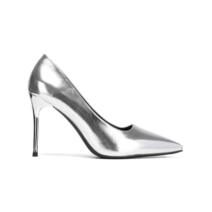 Miranda heels by IntanSuri - silver