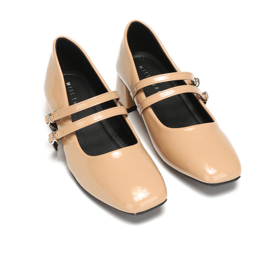 Mary Jane shoes by Miss Suri - Beige