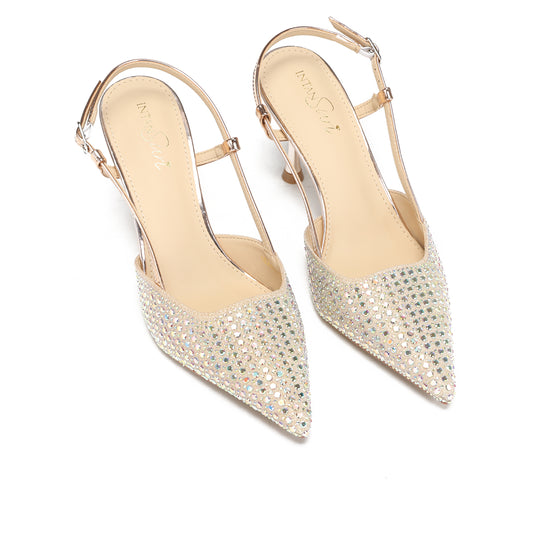 Donna heels by IntanSuri - gold