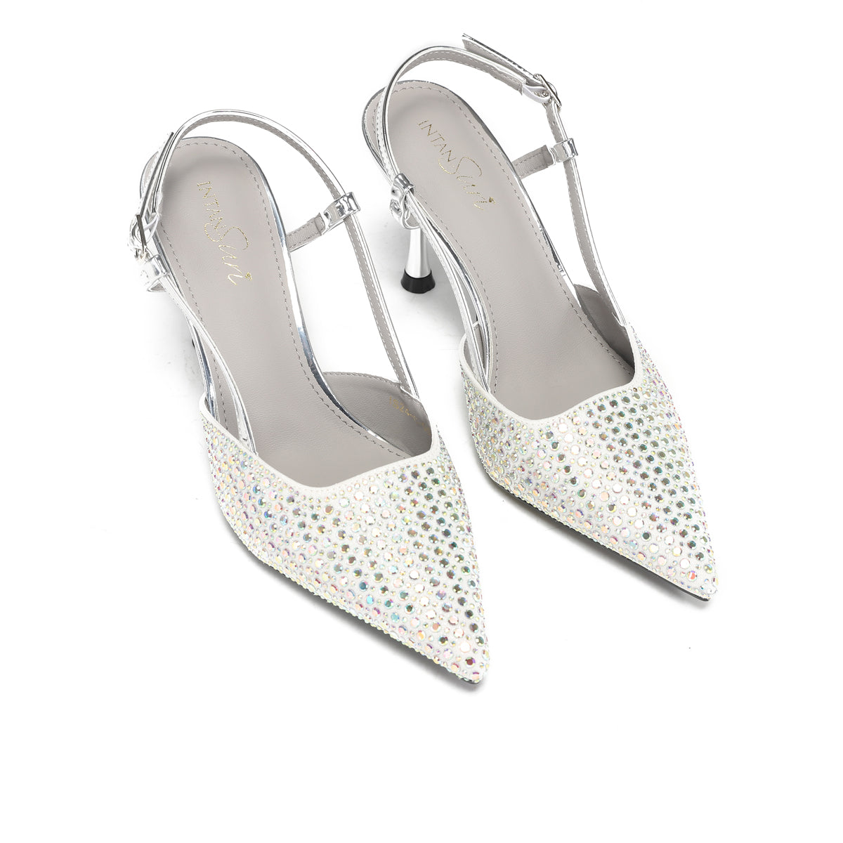 Donna heels by IntanSuri - silver