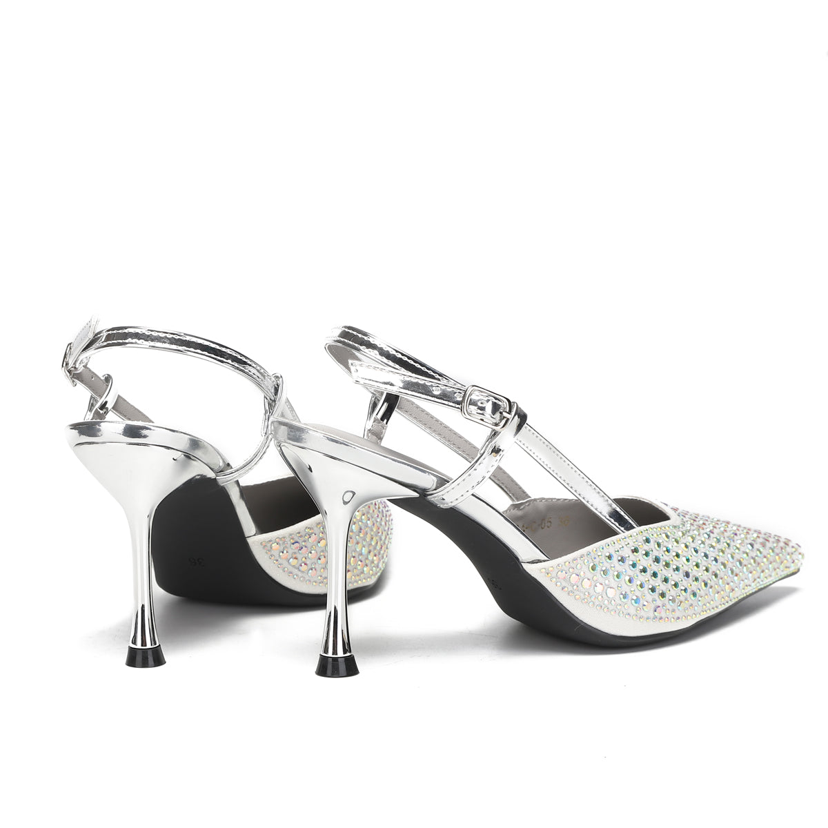 Donna heels by IntanSuri - silver