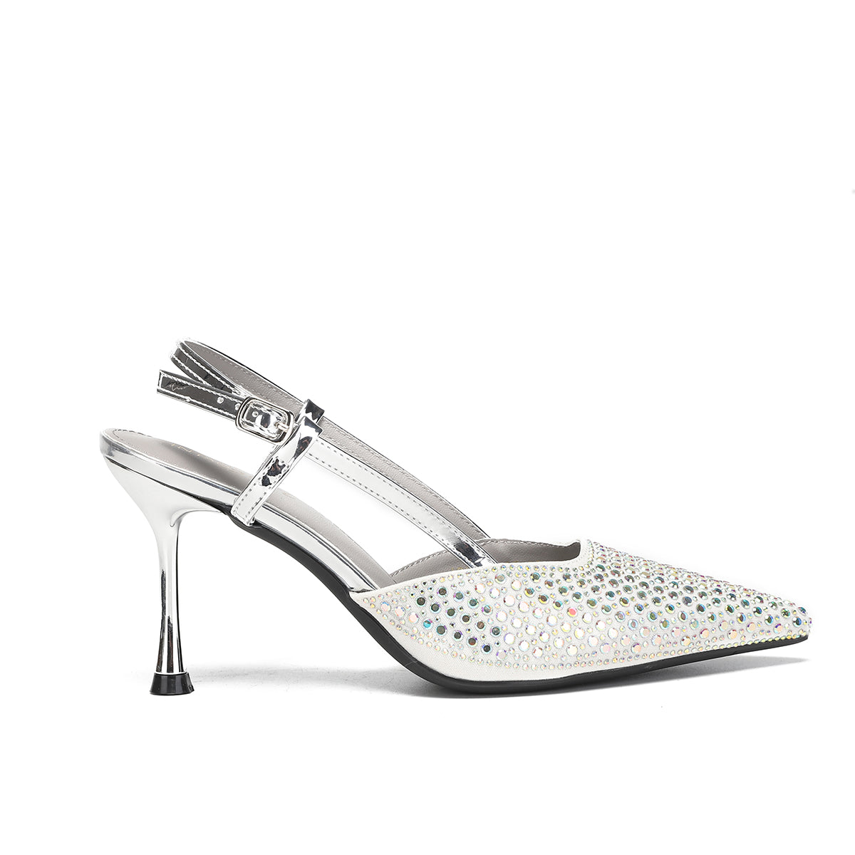 Donna heels by IntanSuri - silver