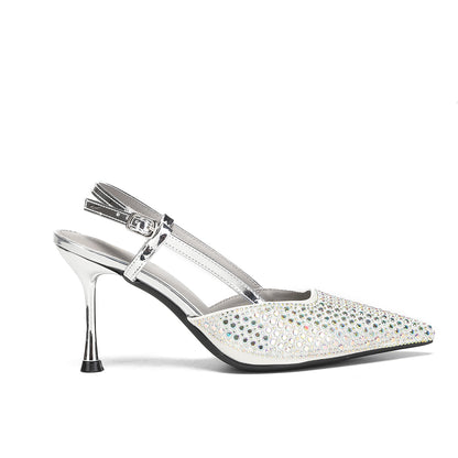 Donna heels by IntanSuri - silver