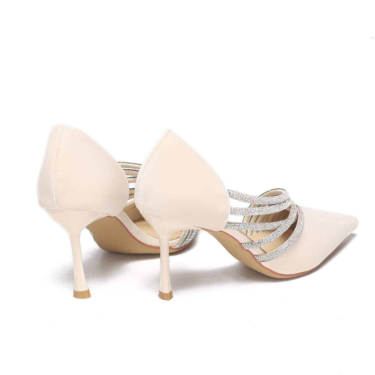 Tessa heels by IntanSuri - white
