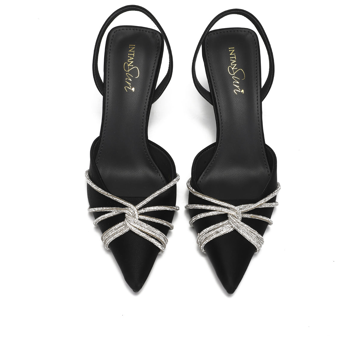 Tia heels by IntanSuri - black