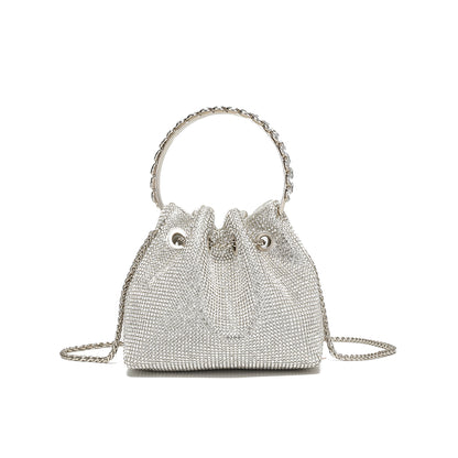 Silver dinner bag by IntanSuri
