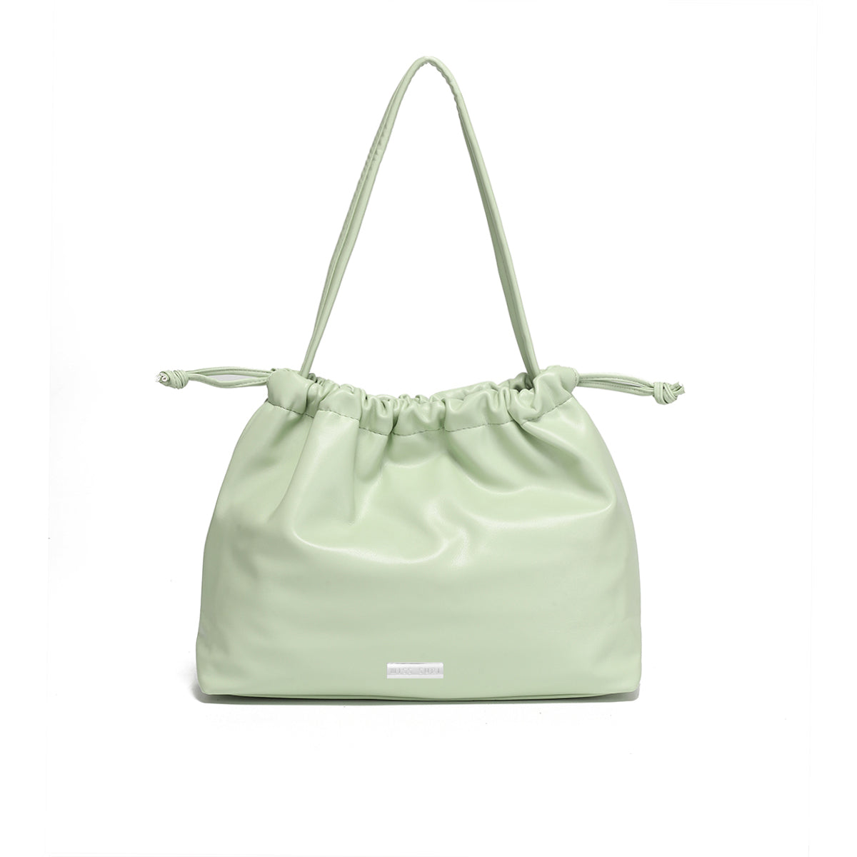 Drawstring Tote bag by Miss Suri - Green