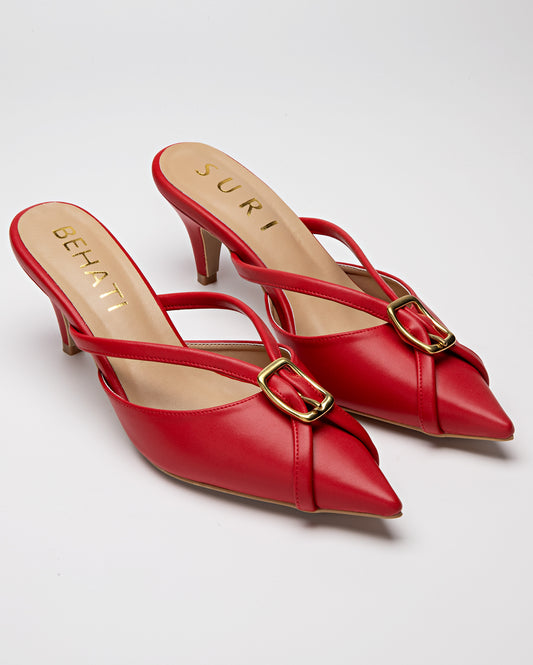 Capal Heel (Red) - BEHATI x SURI