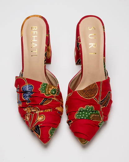 Batik Block Heel - BEHATI x SURI